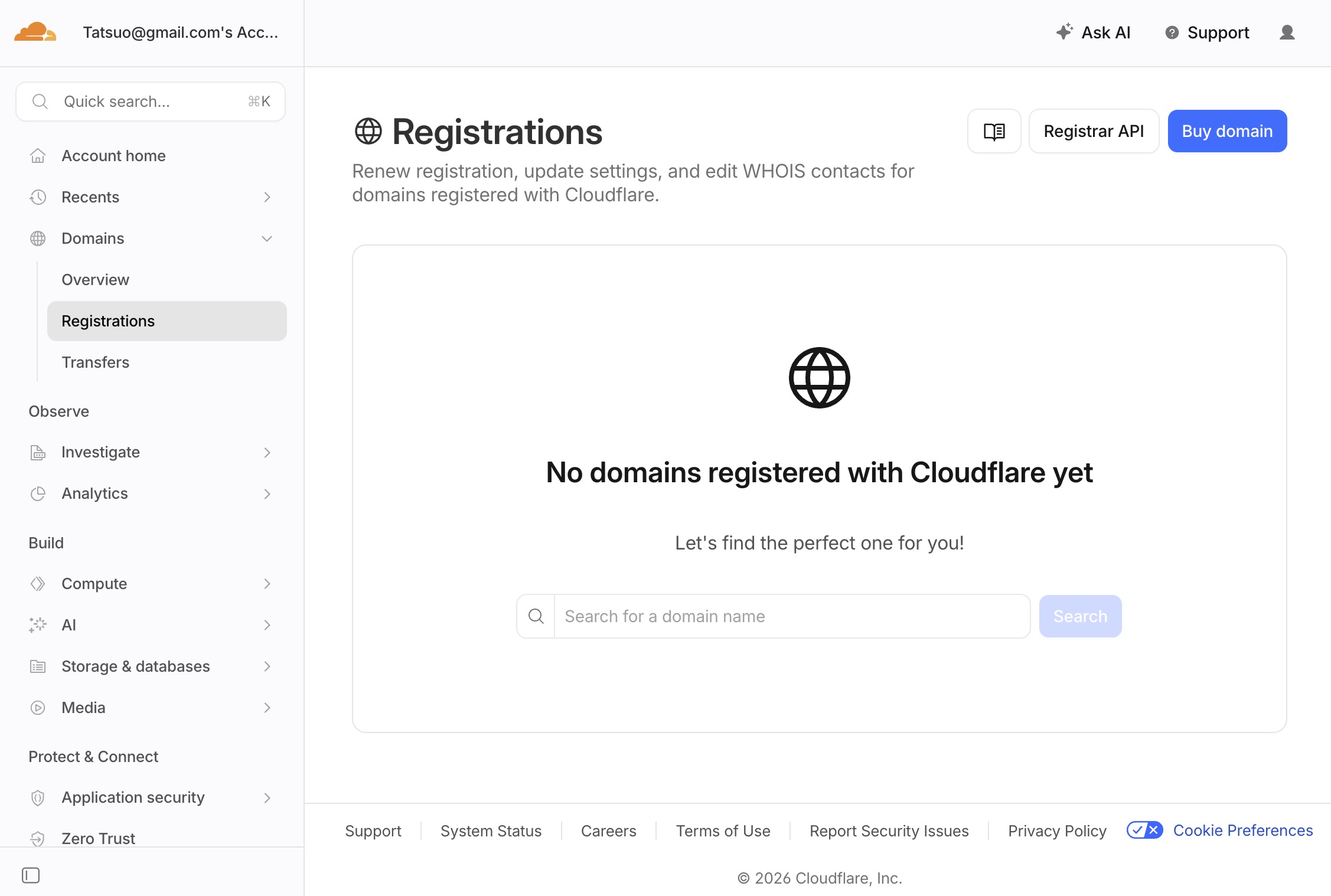 Registrations